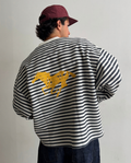GOLDEN STRIPES CREWNECK
