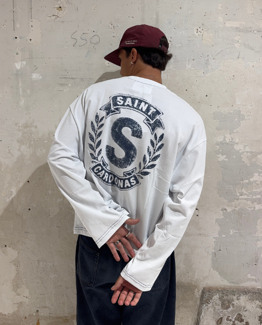ROYAL WHITE LONGSLEEVE