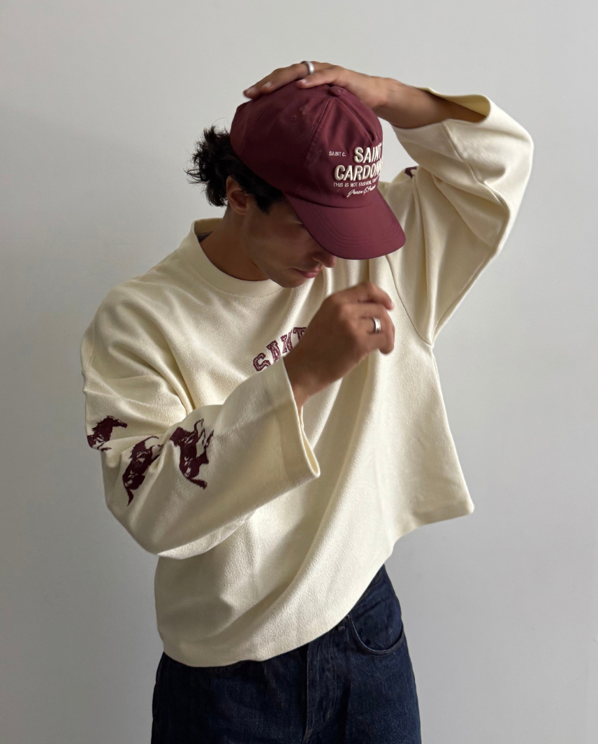 CREW WHITE CREWNECK