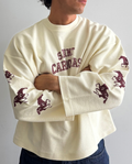 CREW WHITE CREWNECK
