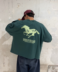 IDENTITY GREEN LONGSLEEVE