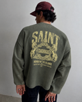 MAISON OLIVE CREWNECK