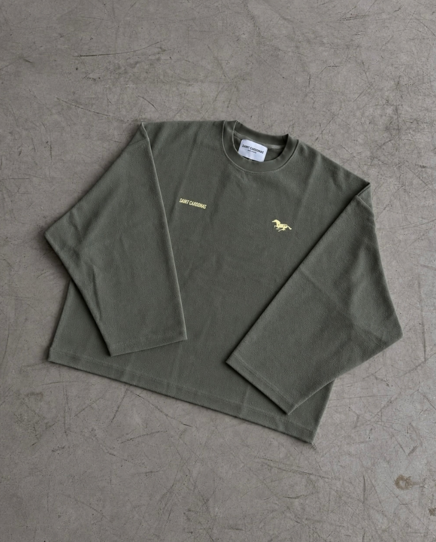 MAISON OLIVE CREWNECK