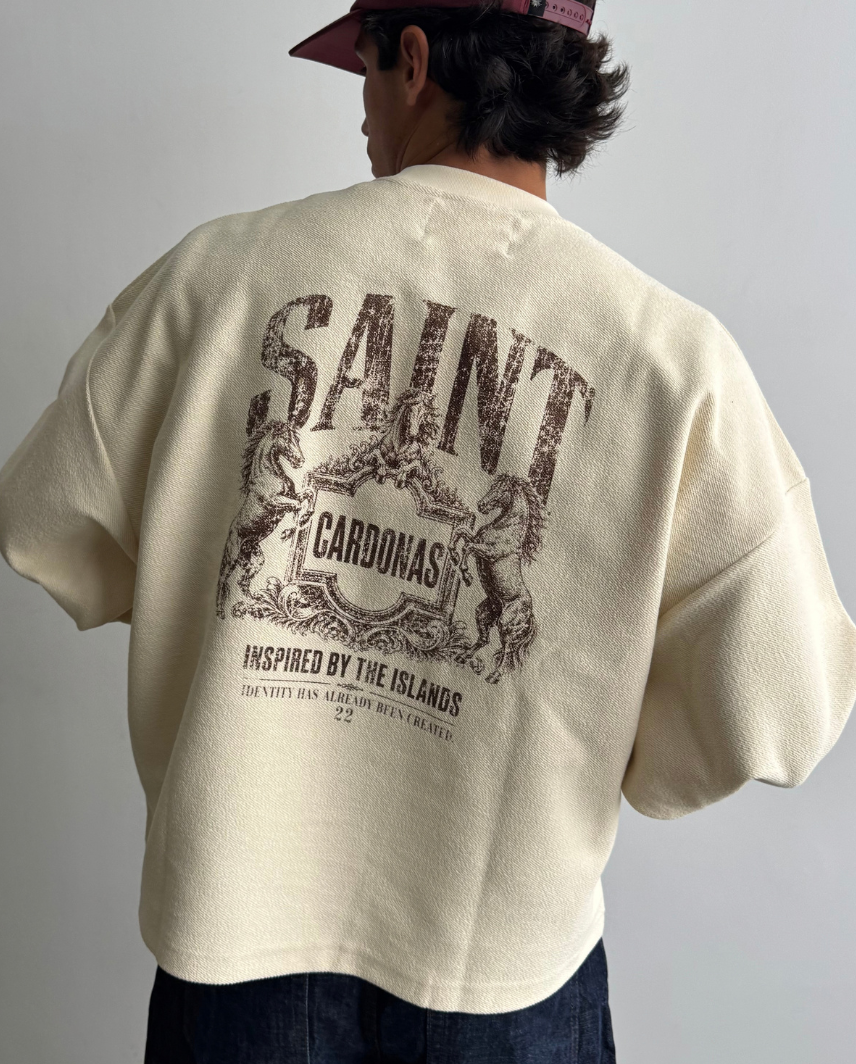 MAISON CREAM CREWNECK