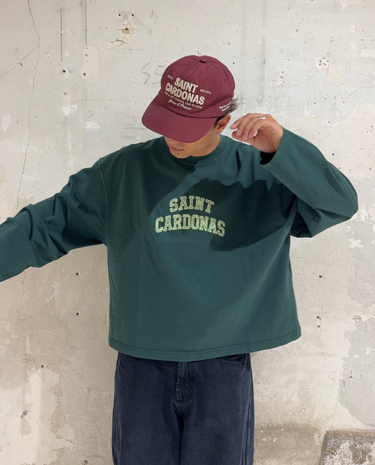 IDENTITY GREEN LONGSLEEVE