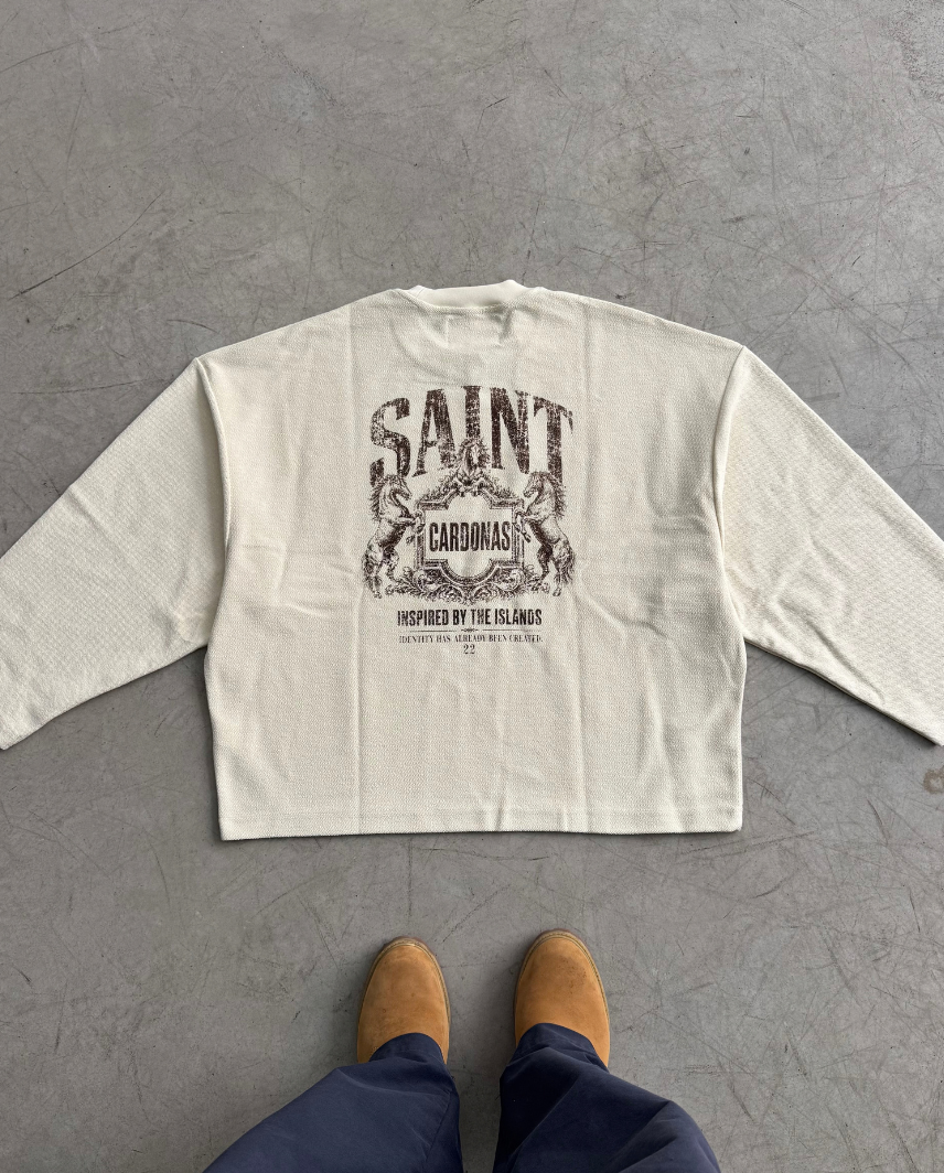 MAISON CREAM CREWNECK