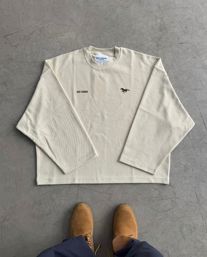 MAISON CREAM CREWNECK