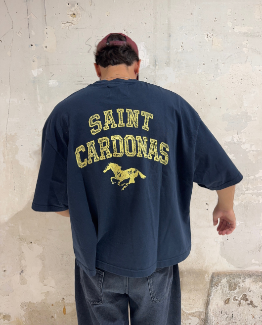 LOGO NAVY TEE