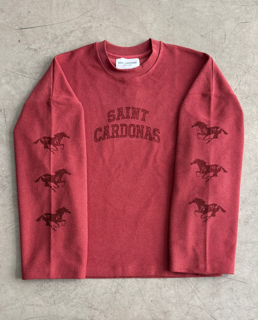 CREW RED DUST CREWNECK