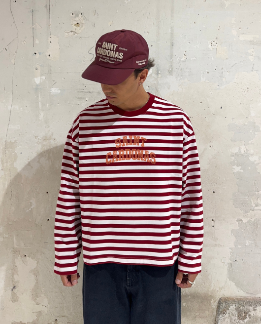 STIPES RED LONGSLEEVE